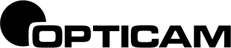 Logotipo opticam negro
